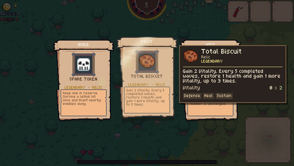 Picking a legendary relic